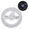 Portable Diameter Of 10Cm Plastic 360 Degree Pointer Protractor Ruler