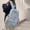 Школьный рюкзак для женщин, корейский стиль INS, минималистичный клетчатый рюкзак, рюкзак большой емкости для отдыха и путешествий для учеников средней и старшей школы