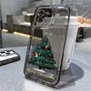Силиконовый рождественский чехол для телефона iPhone 14 Pro Max Funda iPhone 11 16 15 13 12 XR X XS 7 8 Plus SE 16promax 15promax прозрачный чехол