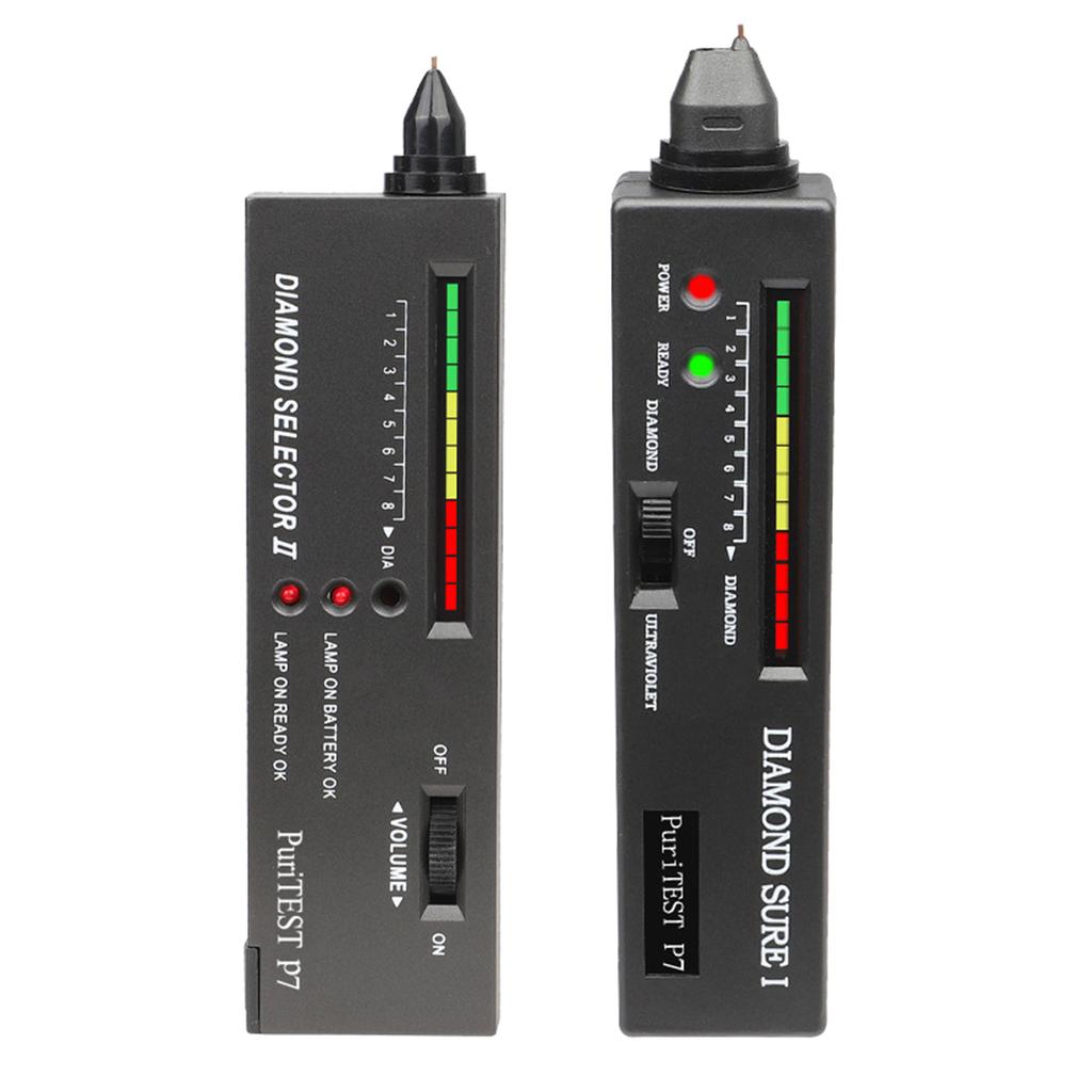 High Accuracy Diamond GemTester Pen Portable GemstoneSelector LED Indicator Accurate Reliable Jewelry UV Light Test Tool