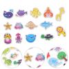 24 Pcs Magnet Cartoon Animal Fridge Baby Toddler Kids Toys Wood Whiteboard Magnets for Toddlers