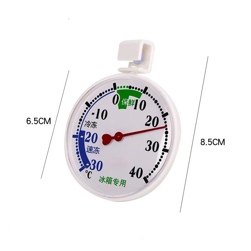 Digital Fridge Thermometer Waterproof Temperature Monitor Dual Scale Display Hanging Design for Home Freezer Use