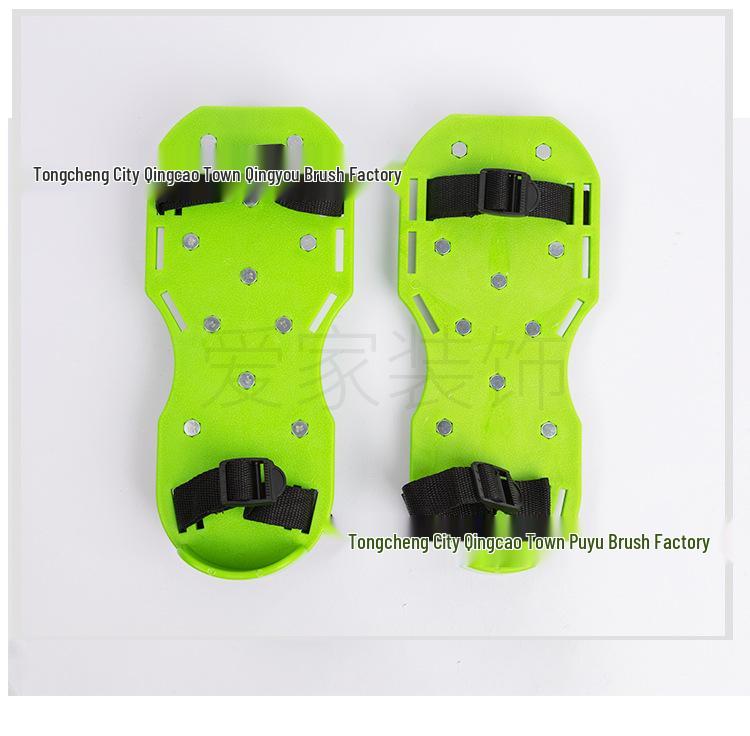 Cement Self-Leveling Epoxy Spiked Shoes - Non-Slip Construction & Garden Soil Loosening Tools