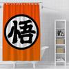 Shower Anime For G-Gokus Curtain Waterproof Polyester Fabric Paint Colorful Bath Curtains Home Bathroom Decor Curtain With Hook