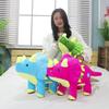 Soft Adorable Triceratops Plush Toy Comfy Critters Gift For Kids Teens
