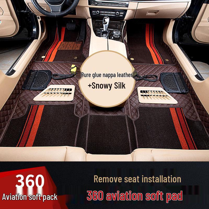 SIDI 360° Aviation Floor Mats - Soft Install, Seat Removal Required