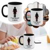 Women Empowering It Was Never a Dress Mug Creative Design Ceramic Coffee Mug-11oz