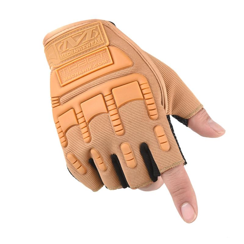 Dropshipping COEXISTENCE Men's Half-Finger Polyester Summer Training Gloves
