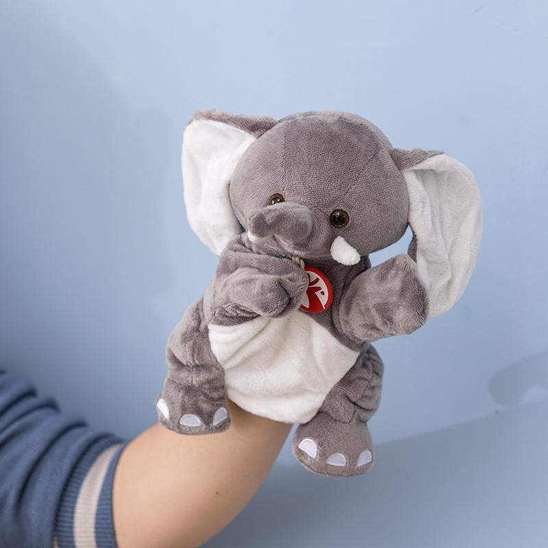Children's Toys Ventriloquist Children's Plush Toys Animals Open Mouth Hand Puppets Birthday Gifts Girls Parent-child Games Dolls Dolls