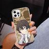 Bungo Stray Dogs Дазай Чехол для телефона для iPhone 17 Air 16 Pro Max 16E 15 + 14 Plus 11 12 13 Mini 7 8 SE Подарок Печатная крышка Fundas 16