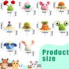 Cute Handmade Knitted Hat Hamster Decoration Chipmunk Guinea Pig Hamster Accessories Hamster Toy Halloween Christmas Pet Decor