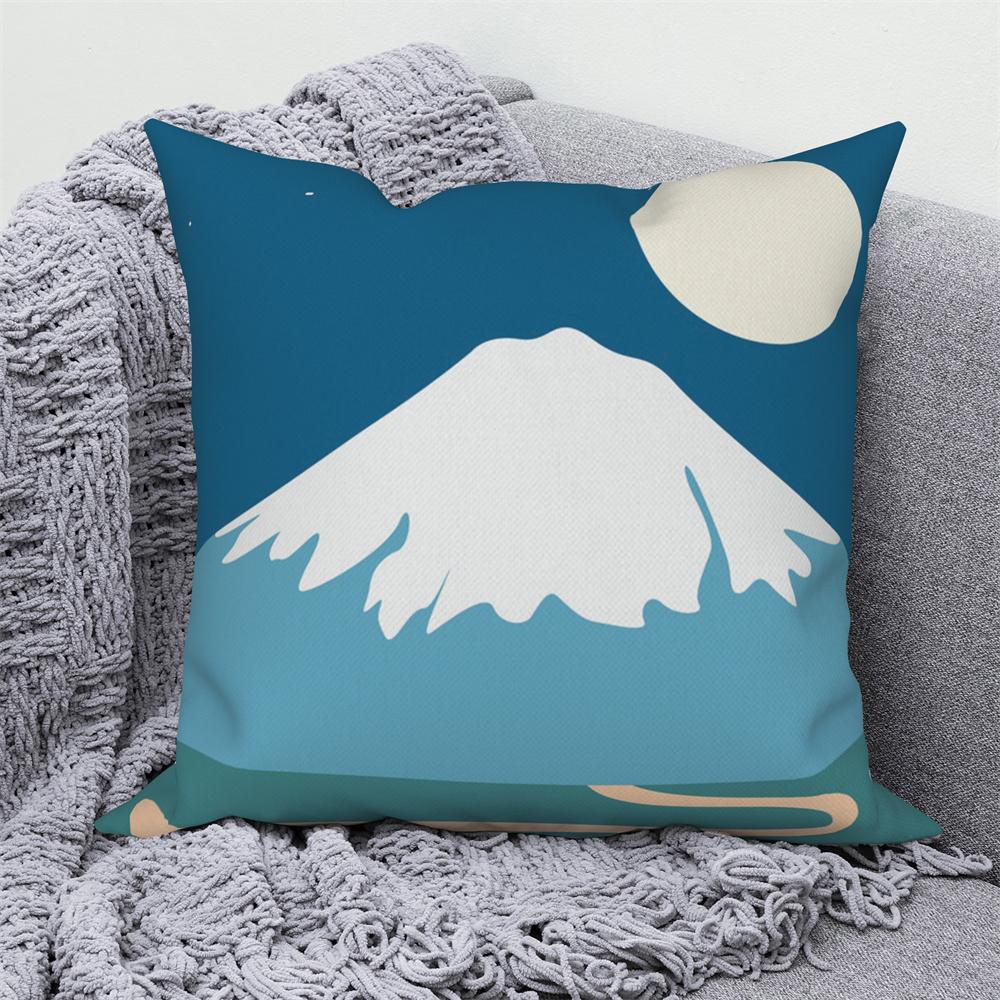 Природный ландшафт домашний диван-кровать декоративная наволочка японская подушка