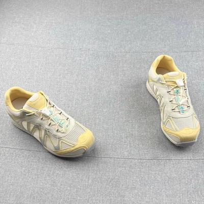 Кожаные сетчатые полые спортивные туфли женские походные туфли 2025 лето новая повседневная уличная нескользящая подошва походные туфли