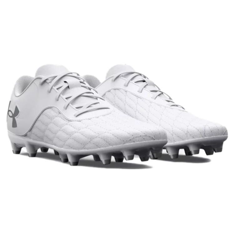 Under Armour Кроссовки унисекс Magnetico Select 3 FG White Metallic Silver 3027039-100