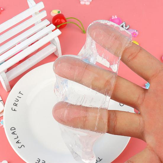 DIY глина, пушистый пенопласт, прозрачный кристалл, слизь, ароматическая игрушка для снятия стресса, снятие стресса, сжимающая игрушка