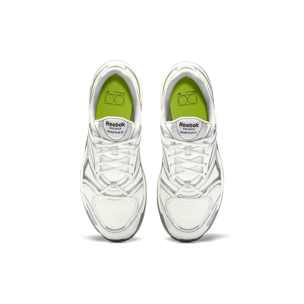 Reebok Кроссовки унисекс Liful x Premier Road Plus 6 Chalk Reflective White True-Grey-1 Pure-Grey-5 H02553