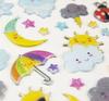 3D Stickers - Weather - Glitter