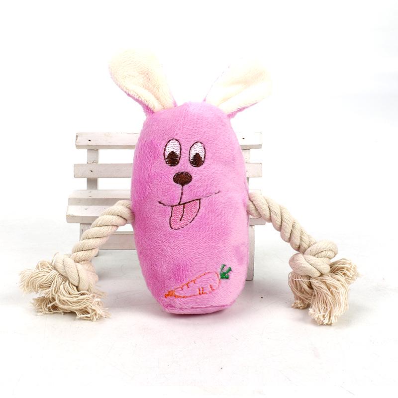 Cartoon Animals Pet Dog Chew Toy Squeaky Dog Toys for Small Dogs Bite Resistant Puppy Toys Pets Products Supplies jouet chien