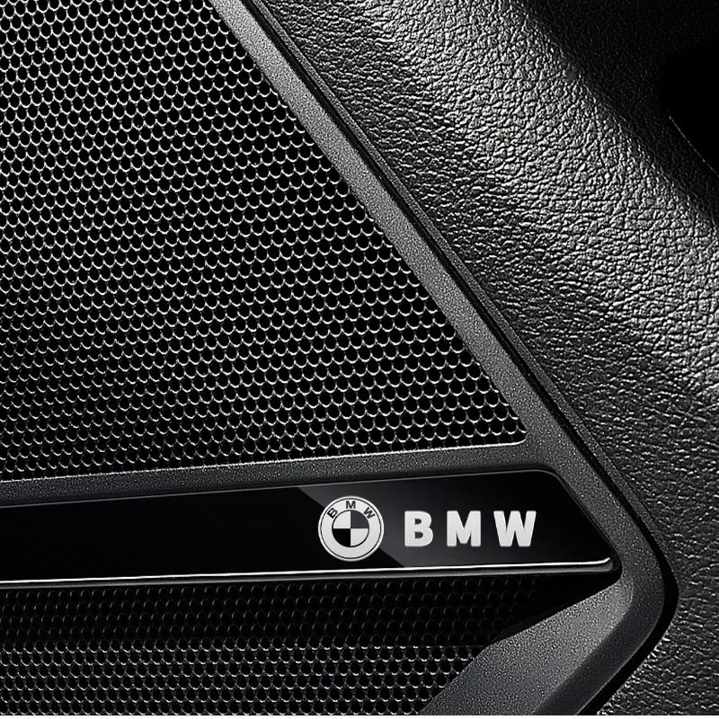 BBKZ6 3D Metal Car Interior Dekoration Stickers Badges Auto Styling For BMW E90 E60 E71 F30 F20 F10