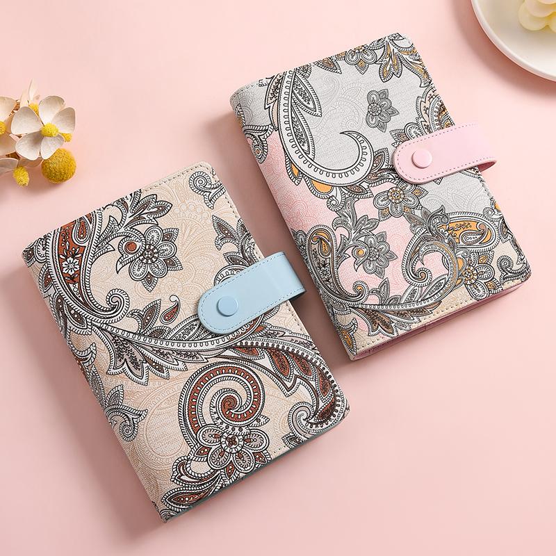 Новый красочный ретро-узор A6 PU кожаный переплет своими руками блокнот только обложки дневники книги расписания обложки школьные канцелярские принадлежности