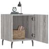 VidaXL Bedside Tables 2 Pcs Sonoma Grey 40x40x50cm Engineered Wood 827609