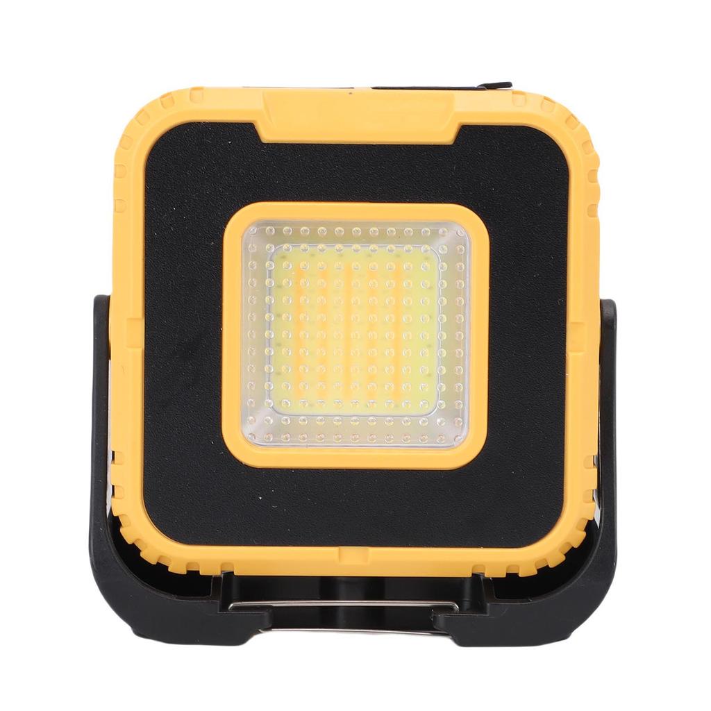 COB Work Light 3000mAh Rechargeable Magnetic Work Light for Car Repair Camping Hiking Emergency Job Site Lighting Yellow