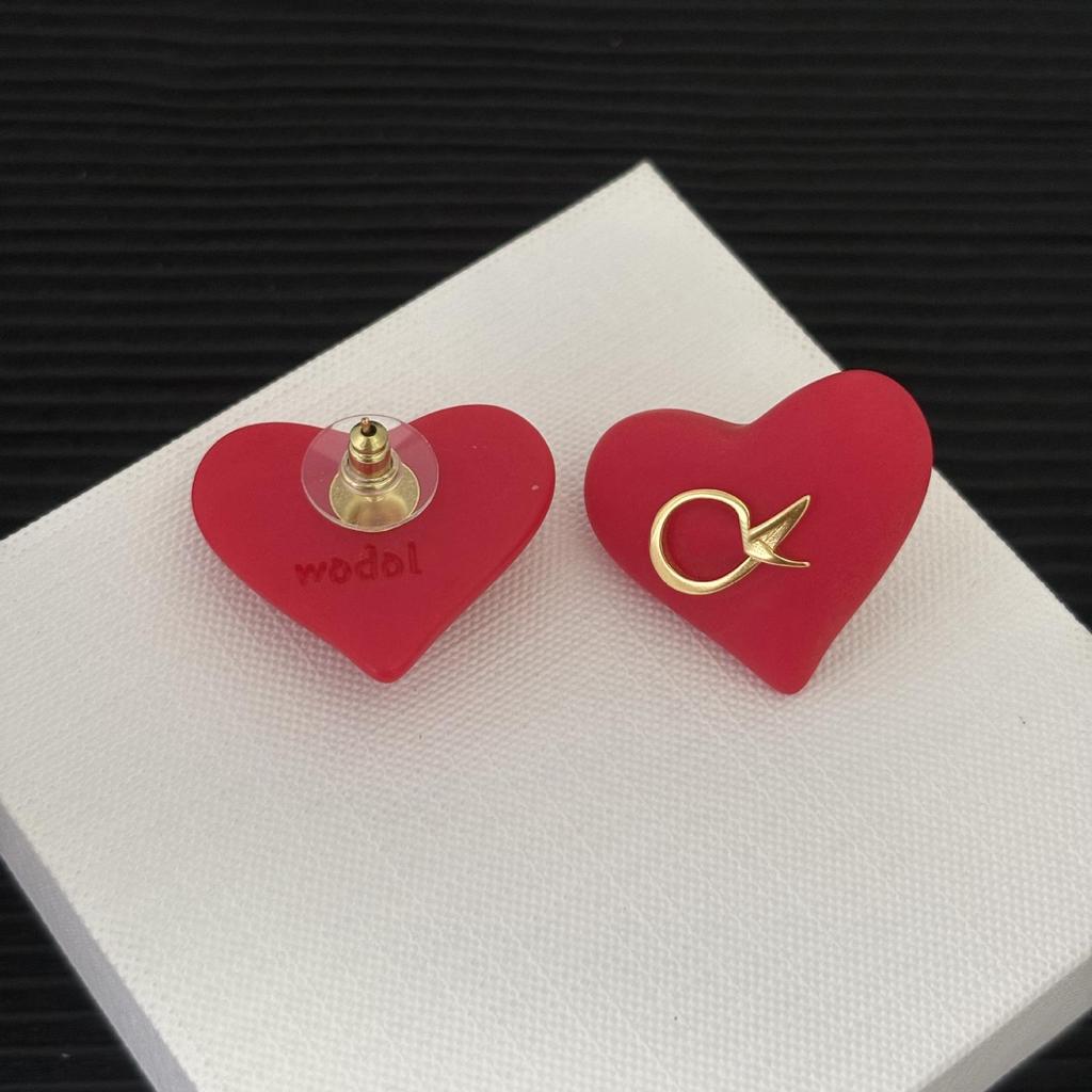 European & American Heart Swallow Dopamine Earrings: Stylish, Versatile, High-Class Personality