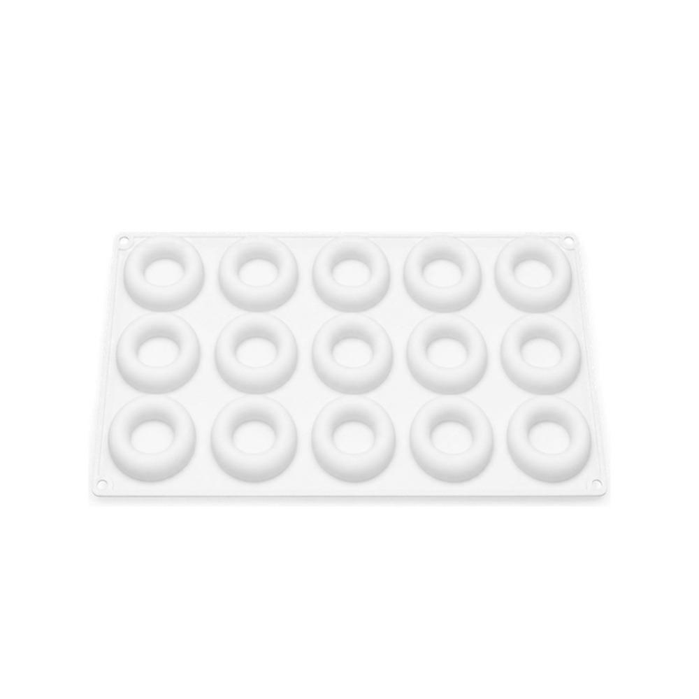 Easy Release Baking Molds Heat Resistant Non-Stick Dessert Mold for Mousse Cake & Chocolate
