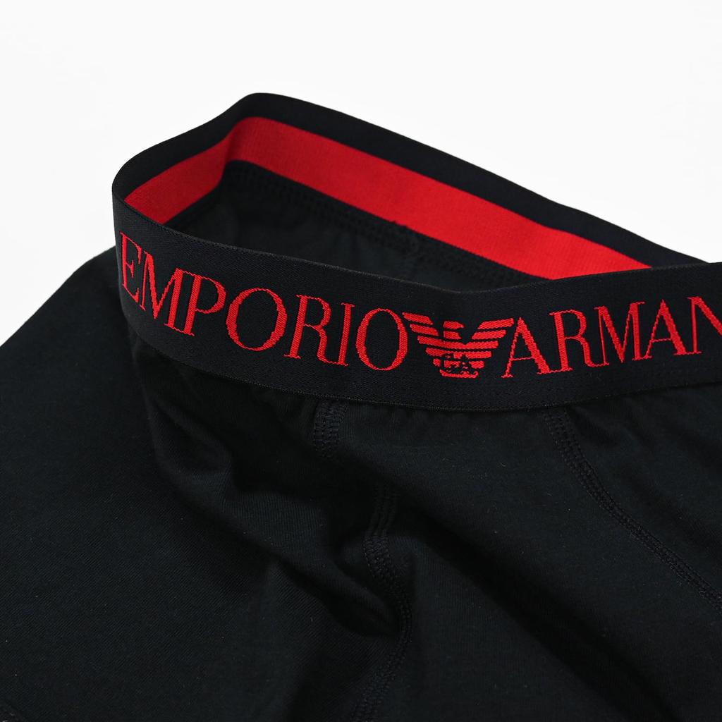 Emporio Armani Day Capsule Collection Боксеры Размер Черный и EM000253 AF14859 FC142 Сделано в Валентино Трусы, 2 шт., Средний, Красный, M, Италия. [Использовал]