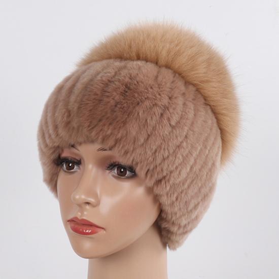 Новые зимние женские роскошные шапки из натурального лисьего меха, комплекты шарфов, натуральный мягкий вязаный теплый топ из меха кролика рекс, шапки из лисьего меха, шарфы, 2 шт.