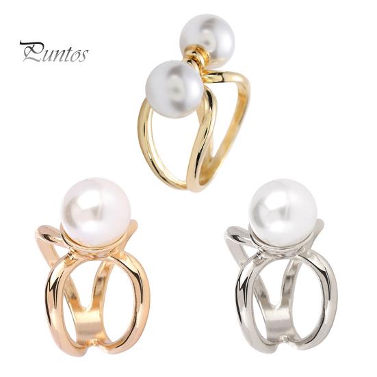 Stylish Geometric Silk Scarf Buckle Faux Pearl Light Luxury Exquisite Trendy Belt Scarf Buckle Outfit Accessory