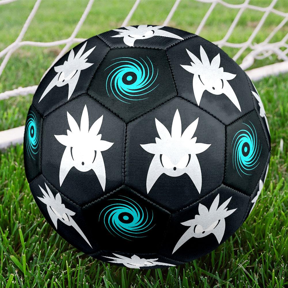 1pc Sonic the Hedgehog Soccer Ball Size 5 Indoor Soccer Ball Fashion Colorful Backyard Game - Great For Sports Fans Gift HE48