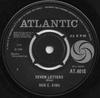 7-дюймовая пластинка BEN E. KING - Семь Писем AT4018 Atlantic 1965 Великобритания Соул/Фанк Б/У