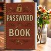 Блокнот для паролей формата A5, Органайзер для учетных записей в интернете и логинов на веб-сайтах, Раздел для заметок, Идеальный журнал для паролей для управления кибербезопасностью