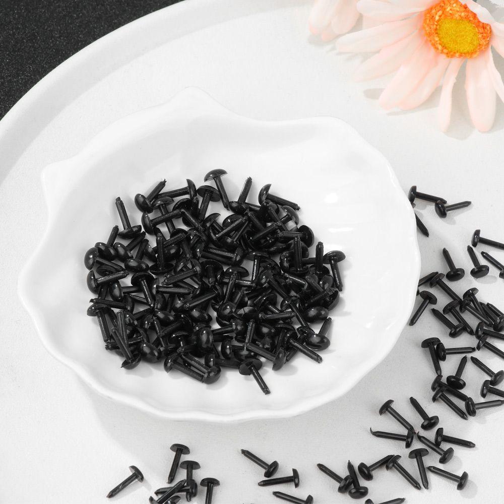 Plastic 4X5MM/5X7MM Plush Doll Eyes Stuffed Doll Eyes Safety Oval Nose Animals Noses Accessories