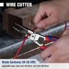 WORKPRO Needle Nose Pliers Hardware Tools Universal Wire Cutters Electrician Multifunctional Universal Diagonal Pliers