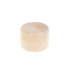 Round Wooden Wedding Ring Jewelry Trinket Box Wood Storage Container Case