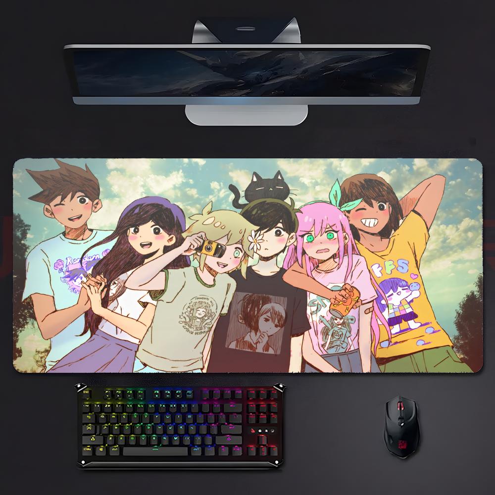 Dark Cute Gamee Oomori Game Mouse Pad Mousepad Large Gaming Lockedge Thickened Pc Table Desk Mat