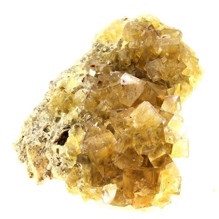 Pierres et Minéraux. Fluorite. 494.5 ct. Valzergues, Aveyron, Occitanie, France..