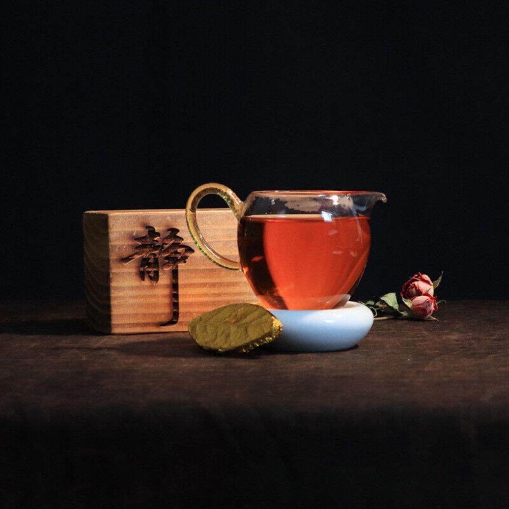 Премиальный Юньнаньский пуэр с золотистыми листьями, 500 г, с древних деревьев Мэнхай