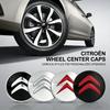 56 мм Наклейки на центральные колпачки ступиц колес автомобиля для C1 C2 C3 C4L C5 DS3 Jumpy Picasso Berlingo Saxo Xsara C-ELYSEE