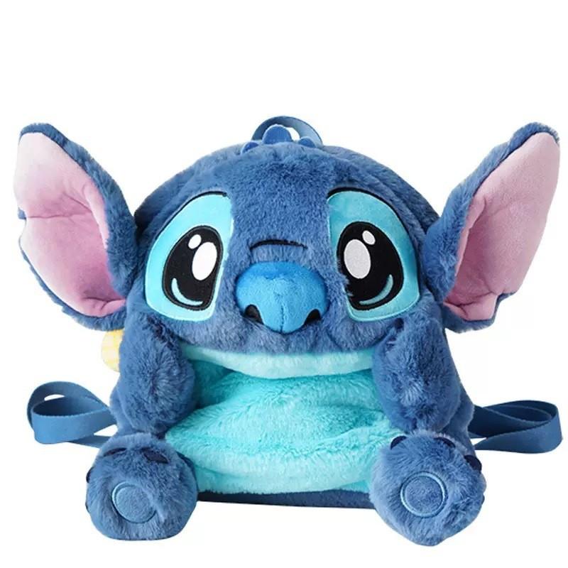 Mickey Mouse Cartoon Plush Backpack With Adjustable Straps For School And Travel