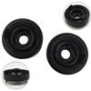 80MM Dust Cover Car Headlight Black Cap Installation Waterproof