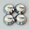 Car Styling 4 X 65mm Chrome Japan ADVAN Racing Wheel Center Emblem Badge Caps Hub Cap Wheel Covers Auto Accessories