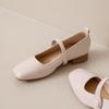 Мода 2024 года, новые весенне-летние туфли Мэри Джейн, женские, мягкая подошва, повседневные, для улицы, балетки с круглым носком, на плоской подошве