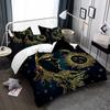 Золотой пододеяльник постельное белье 240x220 Двуспальный Квин Кинг Размер Одеяло Двуспальная Кровать Покрывало 135 Евро Постельное белье 2 Спальни 200x200