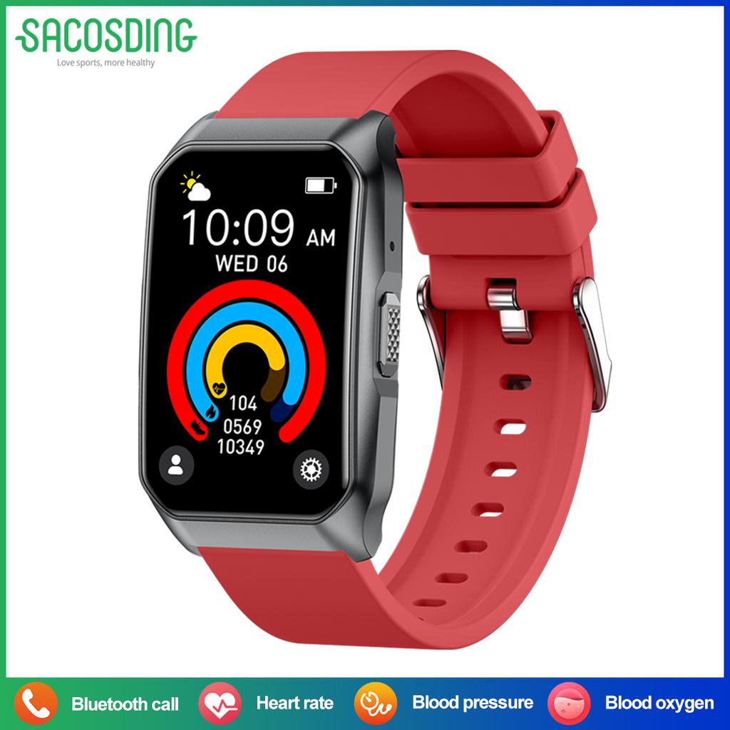 SACOSDING Smart Watch Men 1.57 Inch Blood Pressure Blood Oxygen Health Monitoring Bluetooth Wireless Calling IP68 Waterproof SmartWatch Women 2025