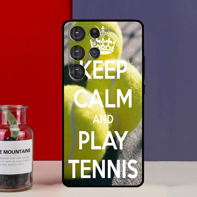 Движение теннисного мяча Чехол Funda Для Samsung Galaxy S25 Ultra S9 S10 S20 S22 Plus S21 FE S23 S24 Ultra Чехол для телефона