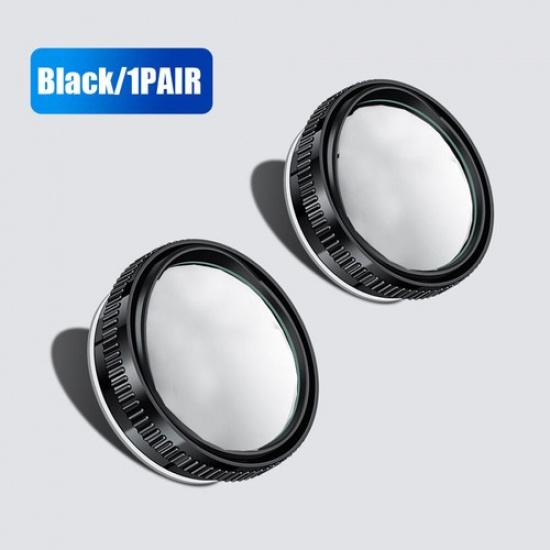 2Pcs 360° Blind Spot Mirror Car Reversing Rearview Mirror Small Circular Mirror