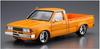 Aoshima Bunka Kyozai Серия 'Тюнингованные Автомобили' 22 Nissan 720 Datsun Truck Кастомный 1982 Пластиковая Модель в Наборе 1/24 №